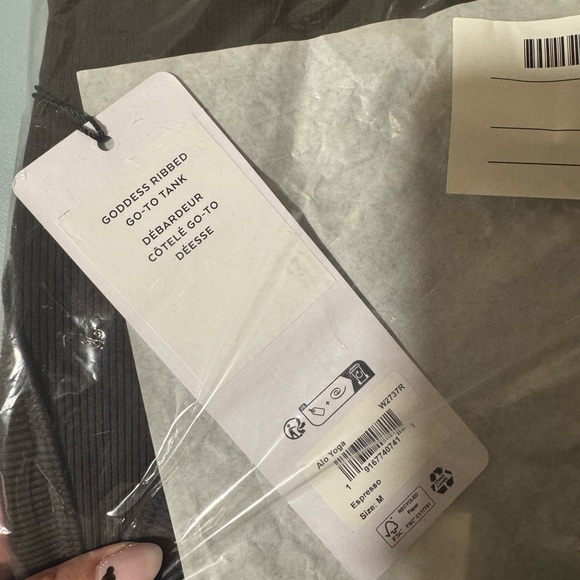 ALO Ribbed Tank NWT - Picture 5 of 5